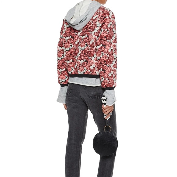 Sandro Evora floral-jacquard bomber jacket - Picture 3 of 12
